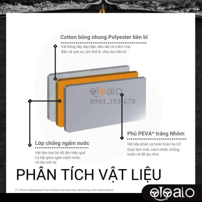 Bạt phủ xe ô tô Ford Explorer vải dù 3 lớp CAO CẤP BPXOT