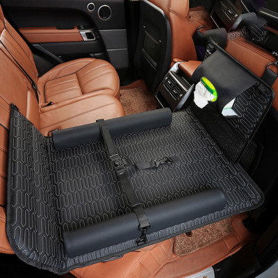 Giường nệm treo ghế ô tô GẤP GỌN - KHÔNG CẦN BƠM, Chịu tải lên đến 600kg, chất liệu cao cấp