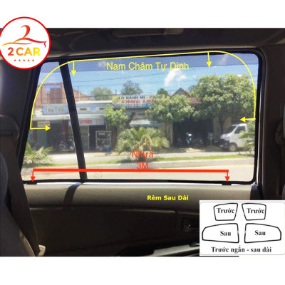 Rèm che nắng xe Hyundai Creta 2022 2023 có hít nam châm cao cấp, chuẩn khít theo xe