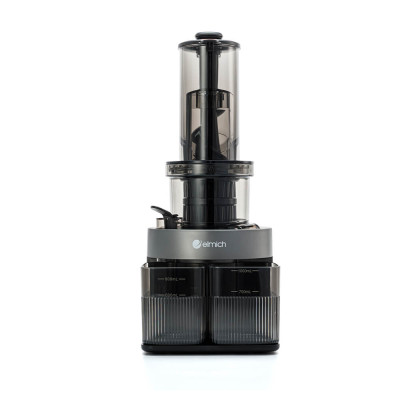 Máy ép chậm Elmich JEE-8759, công suất 240W mạnh mẽ ép kiệt bã, giữ lại chất dinh dưỡng và hương vị trong trái cây,độ ồn dưới 58dB, ép kiệt tới 98% - Hàng chính hãng