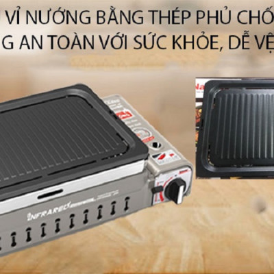 Bếp nướng gas đa năng Namilux GM2520PS - Hàng chính hãng