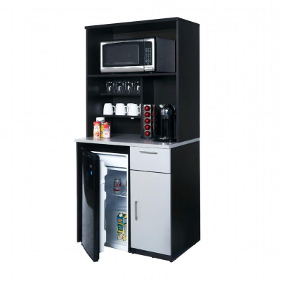 Tủ phòng ăn bằng gỗ kiểu dáng nhỏ gọn SMLIFE Khabid