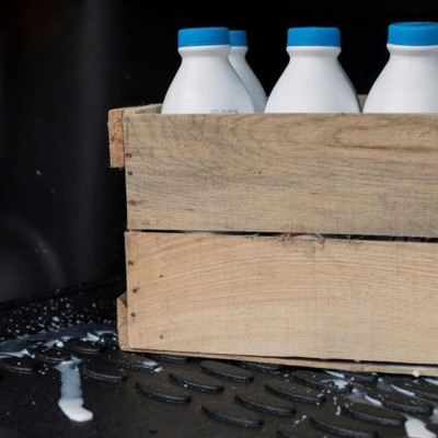 Thảm lót cốp ô tô nhựa TPU Chevrolet Aveo 2012- (Sedan) Nhãn hiệu Macsim