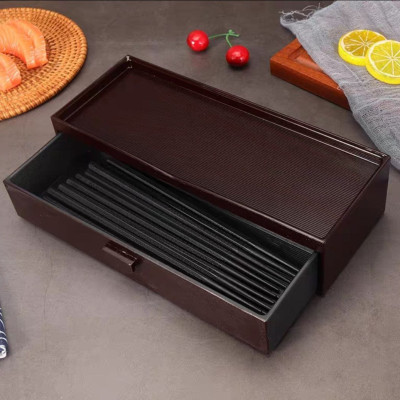 HỘP ĐỰNG ĐŨA LUXURY 2 IN 1 CÓ NGĂN KÉO – THIẾT KẾ SANG TRỌNG & TIỆN LỢI