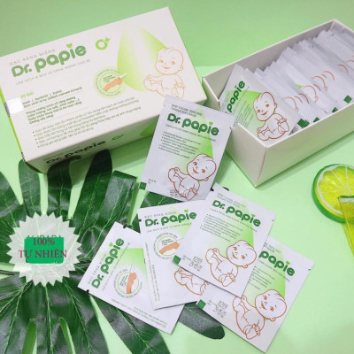 Mua Gạc Rơ Lưỡi Sachi 30 Gói - Tặng 5 ống muối Fysoline, Gạc Dr. Papie Vệ Sinh Răng Miệng Cho Bé