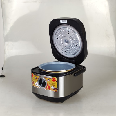 Nồi cơm điện tử Ladomax 7218 - Dung tích 1.8L, 700W - Lòng niêu men chống dính cao cấp-hàng chính hãng