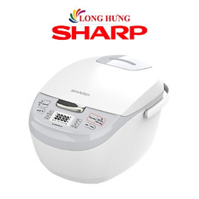 Nồi cơm điện tử Sharp 1.8 lít KS-COM192EV-GY - Hàng chính hãng