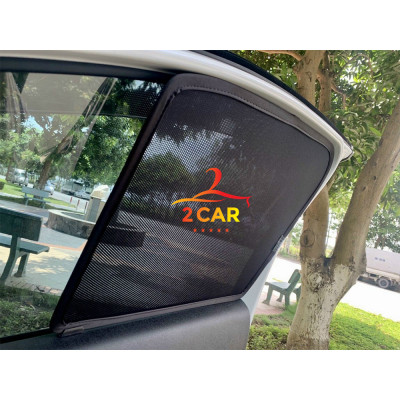 Rèm Che Nắng  Mazda CX3 loại 2 Rèm Chắn Nắng Nam Châm Cho Xe ô tô, Bộ 4 Tấm, có nam châm