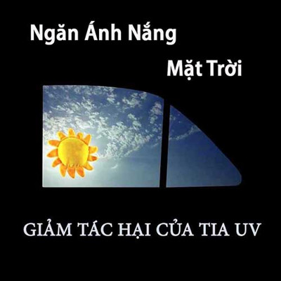 Bộ 6 Tấm Chắn Nắng Ô tô, Che Nắng Xốp Tròn Dày Dặn chống nóng xe hơi