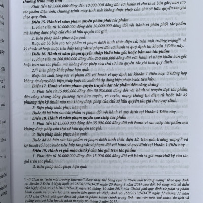 Chỉ dẫn tra cứu và áp dụng pháp luật về xử lý vi phạm hành chính  (được sửa đổi, bổ sung năm 2020) - Quyển 1 và Quyển 2
