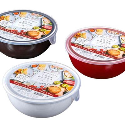Hộp nhựa dùng trong lò vi sóng Nakaya 480mL - Hàng nội địa Nhật Bản nhập khẩu chính hãng