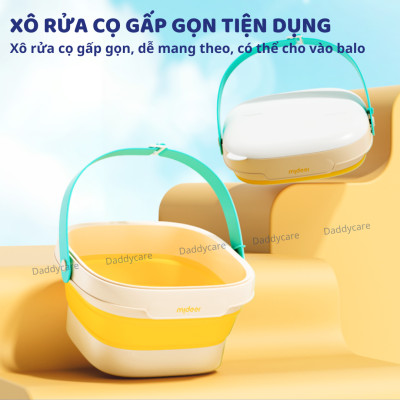 Màu nước gouache Mideer Gouache Paint Bucket cao cấp an toàn cho bé