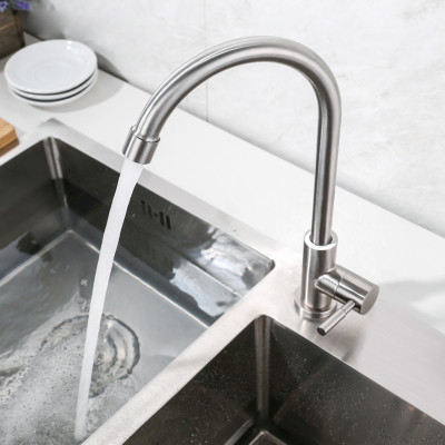 Vòi Rửa Bát, Rửa Chén Lạnh Gắn Chậu Inox 304 SUS304