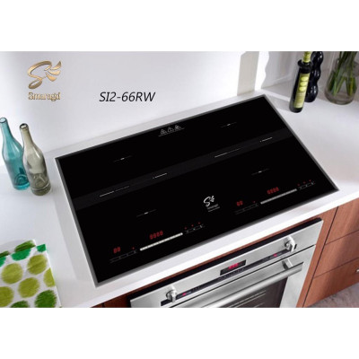 Bếp từ đôi Smaragd SI2-66RW Hàng chính hãng