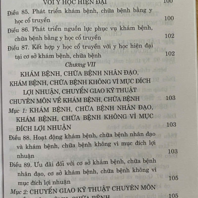 Luật Khám Bệnh, Chữa Bệnh 