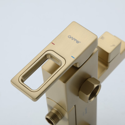 SEN TẮM CÂY NÓNG LẠNH CAO CẤP NHẬP KHẨU NGA MẠ MÀU VÀNG GAPPO G2417-3 - HÀNG CHÍNH HÃNG