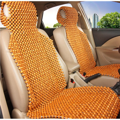 Tấm đệm lót ghế ôtô bằng hạt gỗ hương đẹp long lanh 