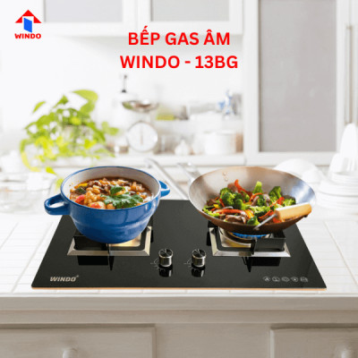 Bếp Gas Âm WINDO - 13BG | Hàng Chính Hãng | Bảo Hành 2 Năm