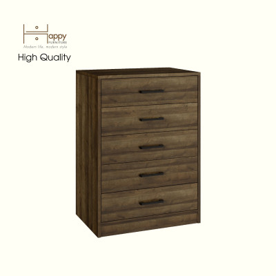 HAPPY FURNITURE , HEINEE - Tủ lưu trữ 5 ngăn kéo, THK_233 , 60cm x 40cm x 84cm DxRxC, sản phẩm phổ thông