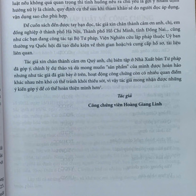 Nhập môn công chứng - Từ luật thực định đến thực tiễn hành nghề (Tái bản lần thứ nhất, có sửa đổi, bổ sung)