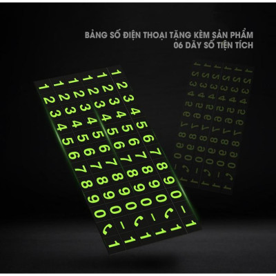 Bảng ghi số điện thoại để taplo xe, giá đỡ điện thoại thông minh cho xe hơi ô tôVios 2017, toyota, huyndai, Kia Morning