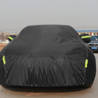 Bạt phủ ô tô Chevrolet Spark thương hiệu Macsim sử dụng trong nhà và ngoài trời chất liệu Polyester - màu đen