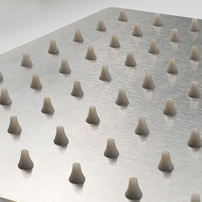 Đài sen tắm Inox SUS 304 Eurolife vuông EL-DSV20 (Trắng vàng)