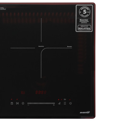 Bếp điện từ đôi lắp âm Nagakawa NK2C08MS - Hàng chính hãng