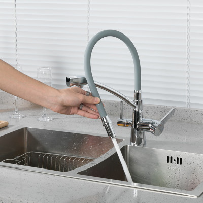 VÒI BẾP CAO CẤP 3 ĐƯỜNG NƯỚC TÍCH HỢP RO NHẬP KHẨU NGA GAPPO G4398-17 - HÀNG CHÍNH HÃNG