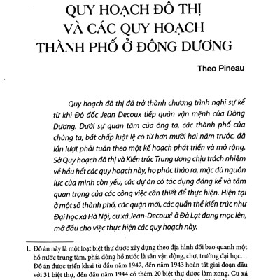 Quy Hoạch Đô Thị Và Kiến Trúc Ở Đông Phương