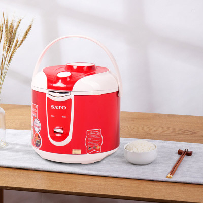 Nồi Cơm Điện SATO 18Q016 1.8L - Lòng nồi hợp kim nhôm phủ chống dính cao cấp, an toàn cho sức khỏe - Miễn phí vận chuyển toàn quốc- Hàng chính hãng