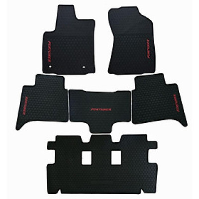 Thảm Lót Sàn Cao Su Đúc Cho Xe Ô Tô Toyota FORTUNER - Bền đẹp