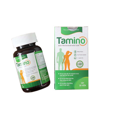 Viên Uống Tăng Cân TAMINO -  Bổ Sung Hợp Chất Whey Protein từ Mỹ
