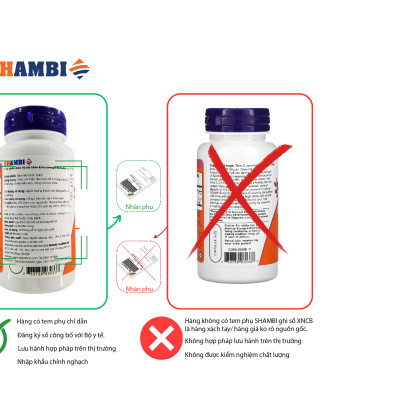 Viên Uống NOW FOODS L-Lysine 500mg Tăng Cường Sức Đề Kháng, Nhanh Lành Các Vêt Tổn Thương Ở Da, Người Biếng Ăn Lọ 100 Viên