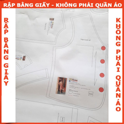 Rập giấy A0 mã 1415- chân váy (BẢN VẼ)