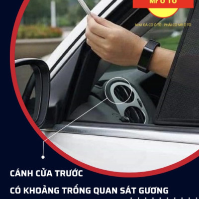 Rèm Che Nắng Xe Toyota Yaris Loại 1 Mr Ô TÔ Bảo Hành 24 tháng Cam Kết Chuẩn Khít Theo Xe