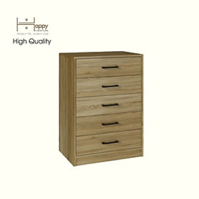 HAPPY FURNITURE , HEINEE - Tủ lưu trữ 5 ngăn kéo, THK_233 , 60cm x 40cm x 84cm DxRxC, sản phẩm phổ thông