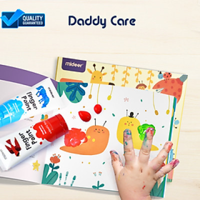 Tập Giấy Tô Màu Cho Bé Mideer Finger Paint Art Book, Đồ Chơi Sáng Tạo Cho Trẻ Em