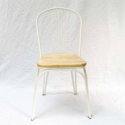 Ghế café Marcello mặt gỗ IBIE nhiều tùy chọn