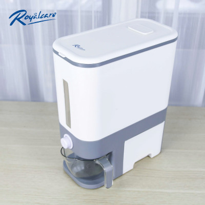 Hộp đựng gạo 12kg, thùng đựng ngũ cốc lớn có nắp đậy,  thùng đựng ngũ cốc gia dụng cho nhà bếp, nhiều loại ngũ cốc