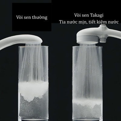 Vòi sen tắm WT có nút dừng Takagi (JSB022AS)