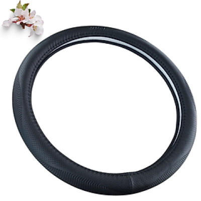 Bọc vô lăng cao cấp Macsim mã L17T mới chất liệu da thật - Khâu tay 100% phù hợp các loại xe