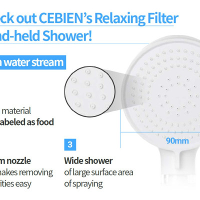 Vòi sen Cebien-Relaxing-Hàn Quốc