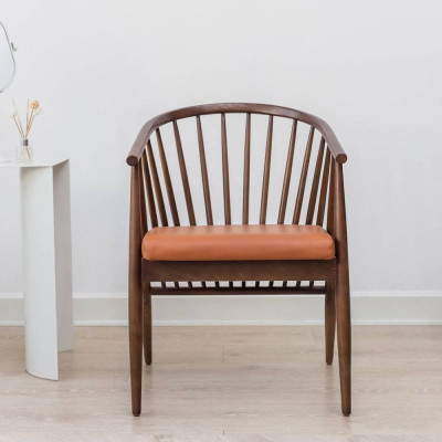 Ghế Genny gỗ ash IBIE nhiều tùy chọn