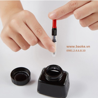 Bộ bút lông viết thư pháp mực ống Baoke S40