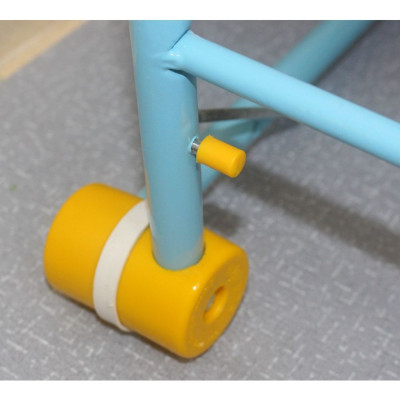 Nôi Tự Động Em Bé Giá Rẻ N20X VINANOI - Sức Đưa 20kg - Lồng Nôi Màu Xanh - Khung Võng Thép Màu Xanh