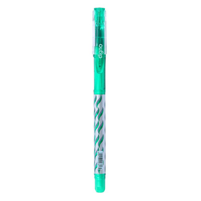 Hộp 10 Cây Viết Bi Gel Đậy Nắp Digno Kraze - Mực Xanh