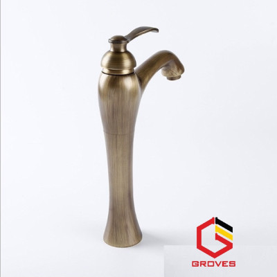 Vòi rửa mặt, vòi rửa lavabo nóng lạnh thân cao tân cổ điển GR 8603C