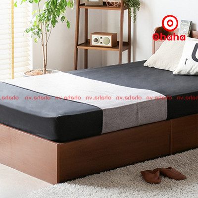 [Miễn phí vận chuyển & lắp đặt] Giường ngủ cao cấp gỗ công nghiệp thiết kế hiện đại có hộc kéo Ohaha - GC002