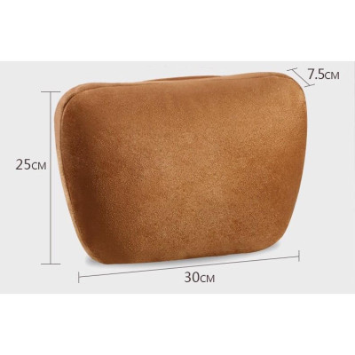 Gối Tựa Đầu Ô Tô Maybach vải da Lộn Ancatara